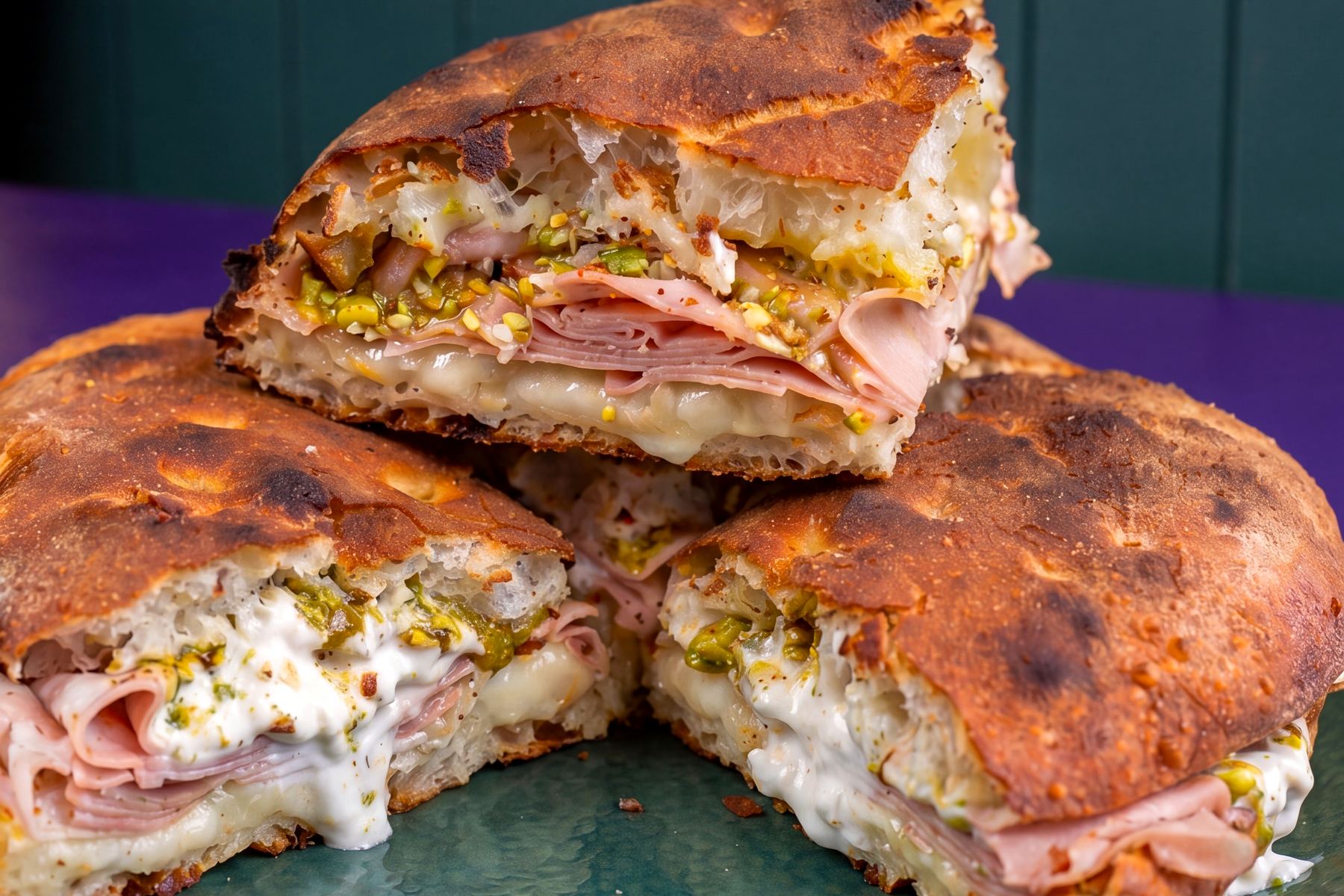 Pizza TRUNCH tagliata: alveolatura aperta e bordo croccante